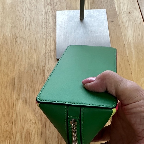 Kate Spade Green and Pink Watermelon Cosmetic Bag - Picture 7 of 8